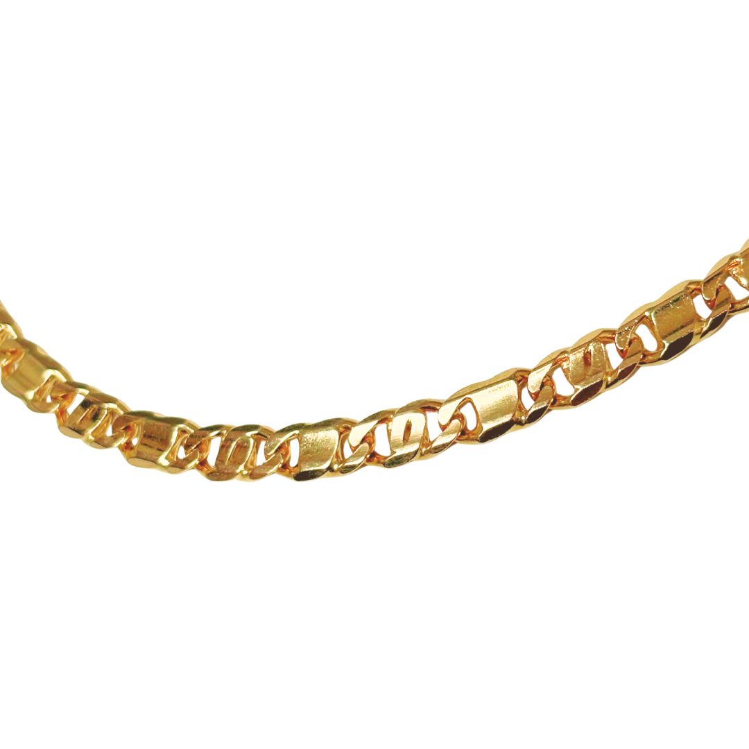 Chaîne Maille Gourmette - Or Jaune 750