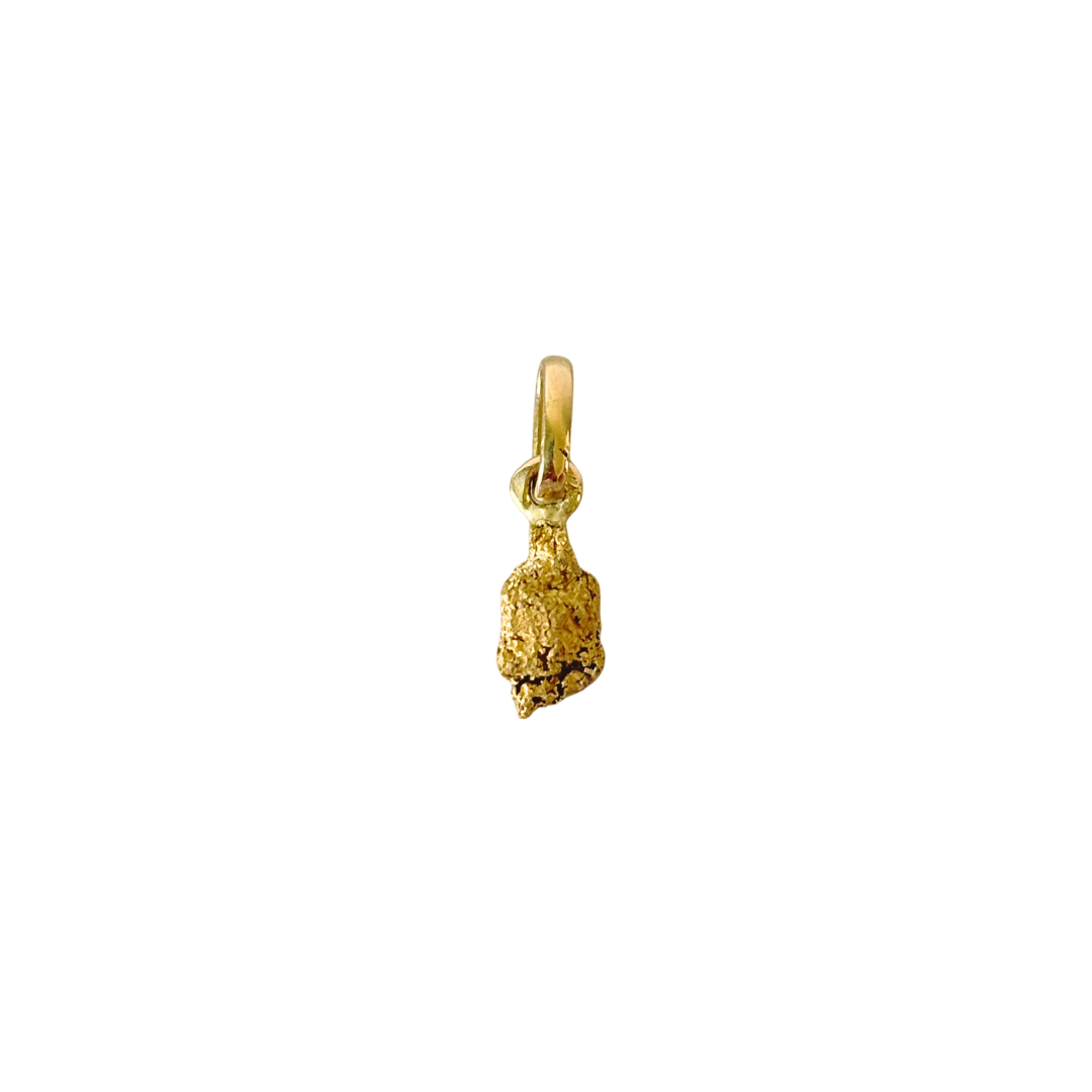 Pendentif Pépite Naturelle - Or Jaune 900
