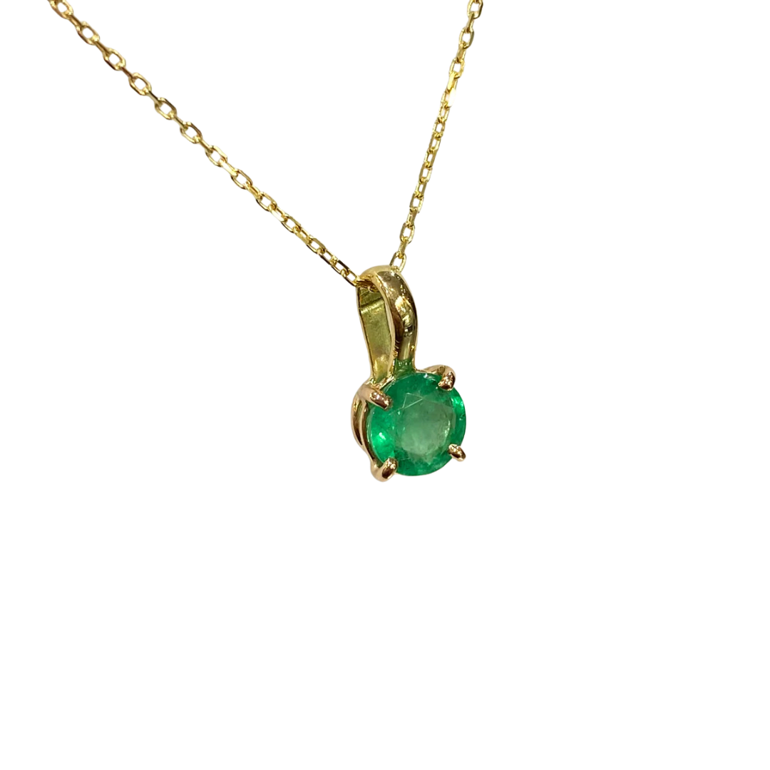 Collier Lapuna - Or Jaune 750 & Émeraude