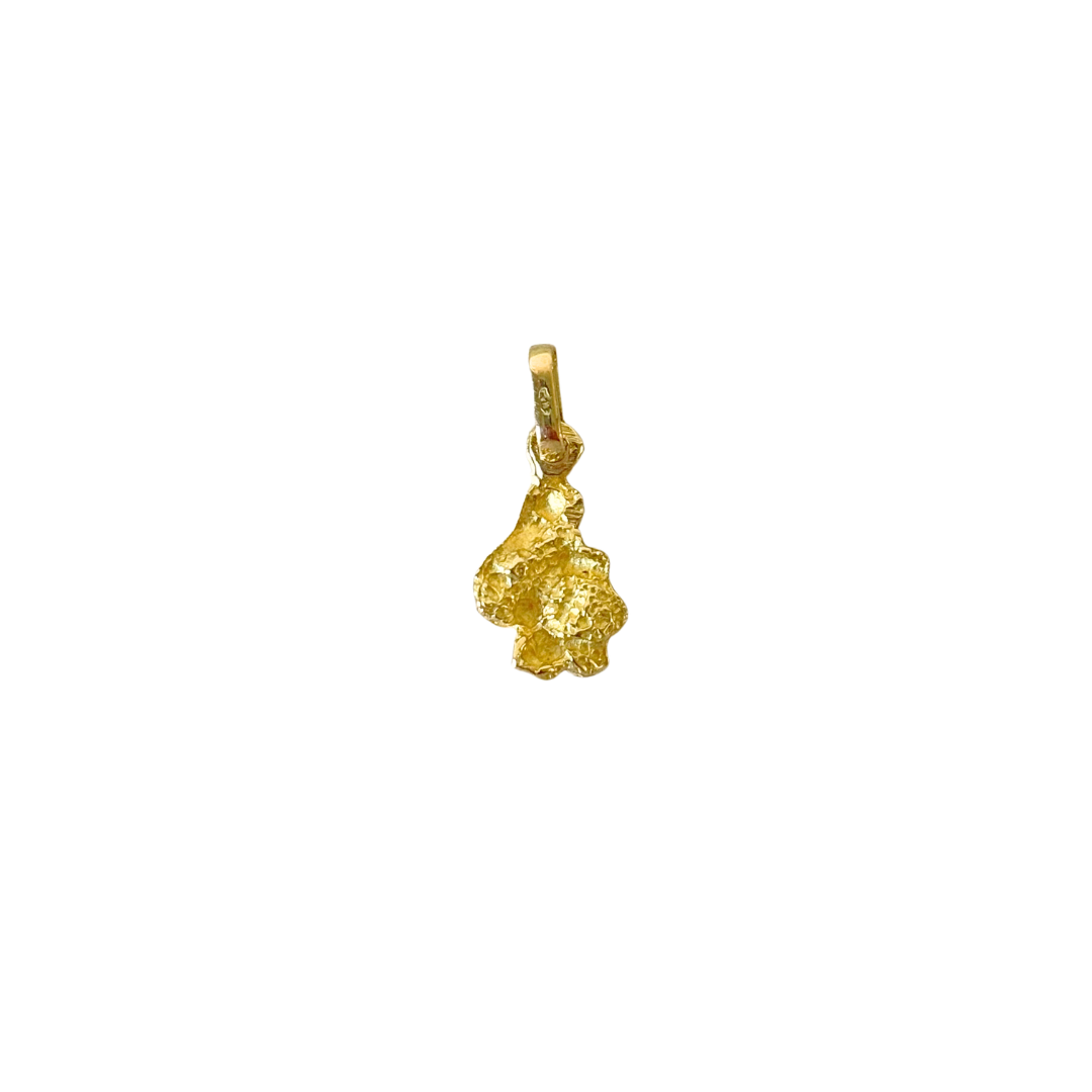 Pendentif Pépite - Or Jaune 750