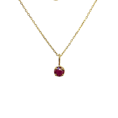 Collier Lapuna - Or Jaune 750 & Rubis