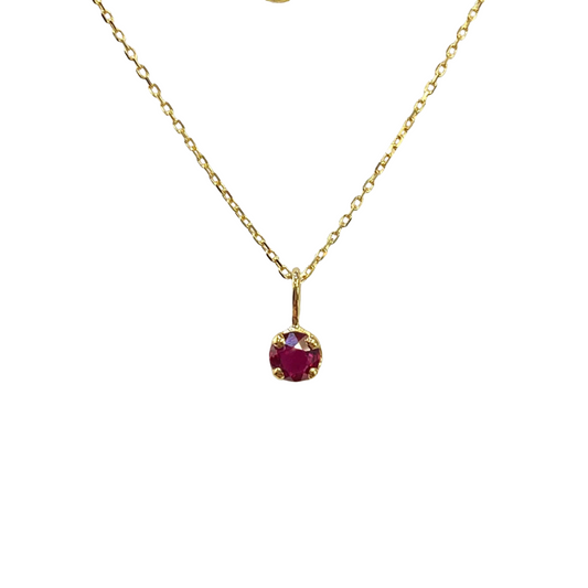 Collier Lapuna - Or Jaune 750 & Rubis