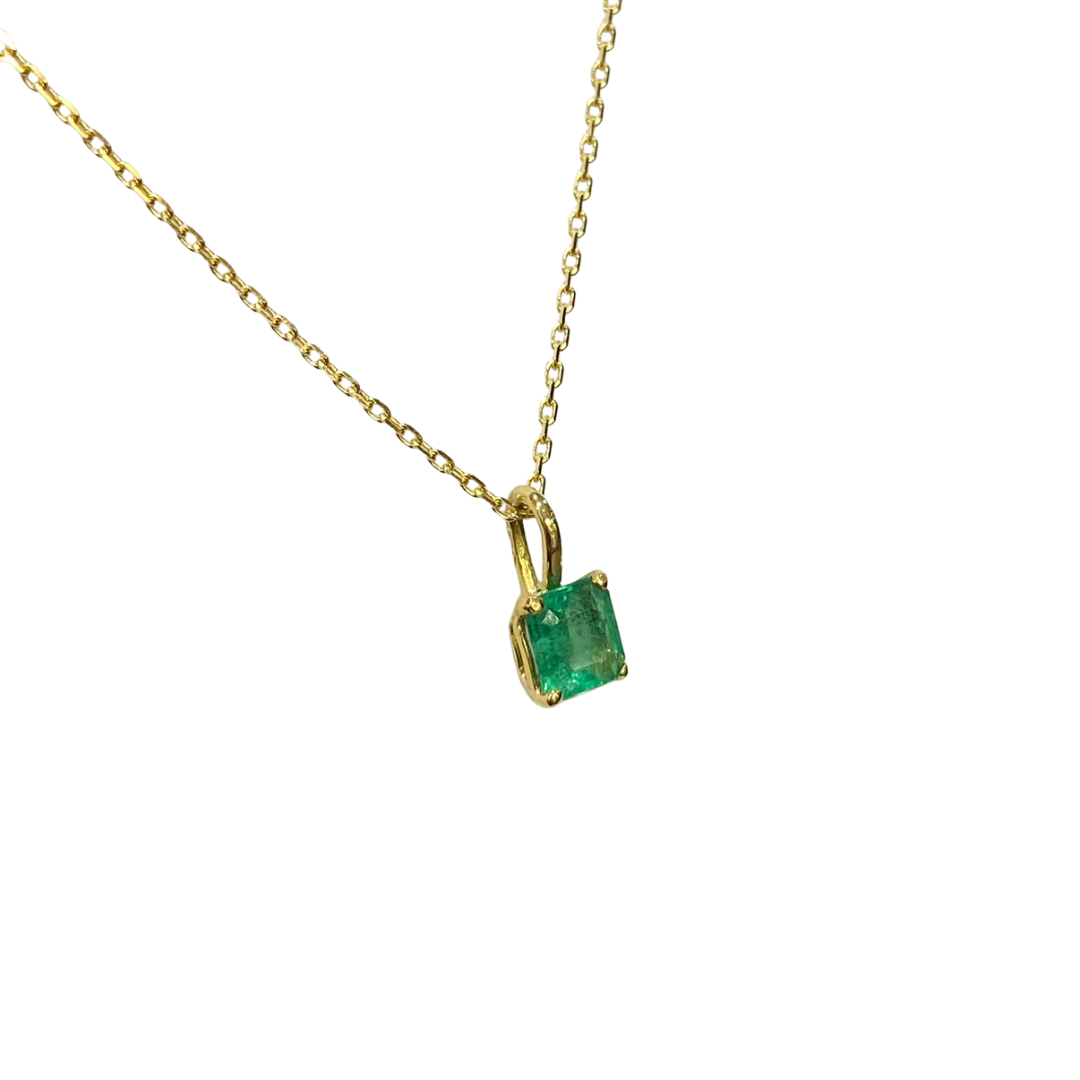 Collier Lapuna - Or Jaune 750 & Émeraude