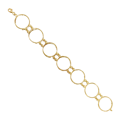 Monture Bracelet Pièce 10 Francs - Porte Pièce Or Jaune 750