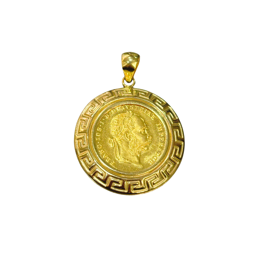 Pendentif Pièce - Or Jaune 750 & Pièce 1 Ducat