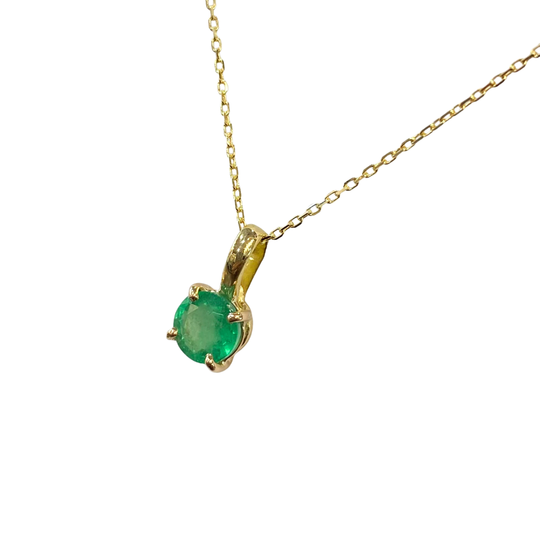 Collier Lapuna - Or Jaune 750 & Émeraude