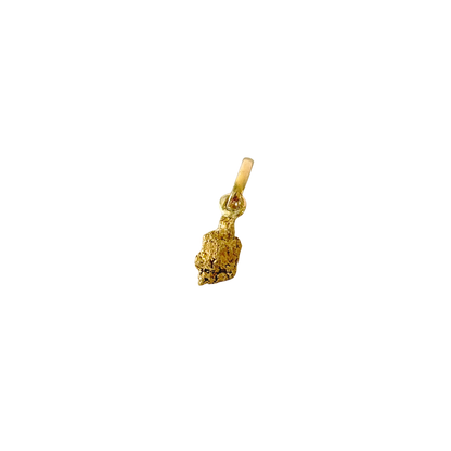 Pendentif Pépite Naturelle - Or Jaune 900