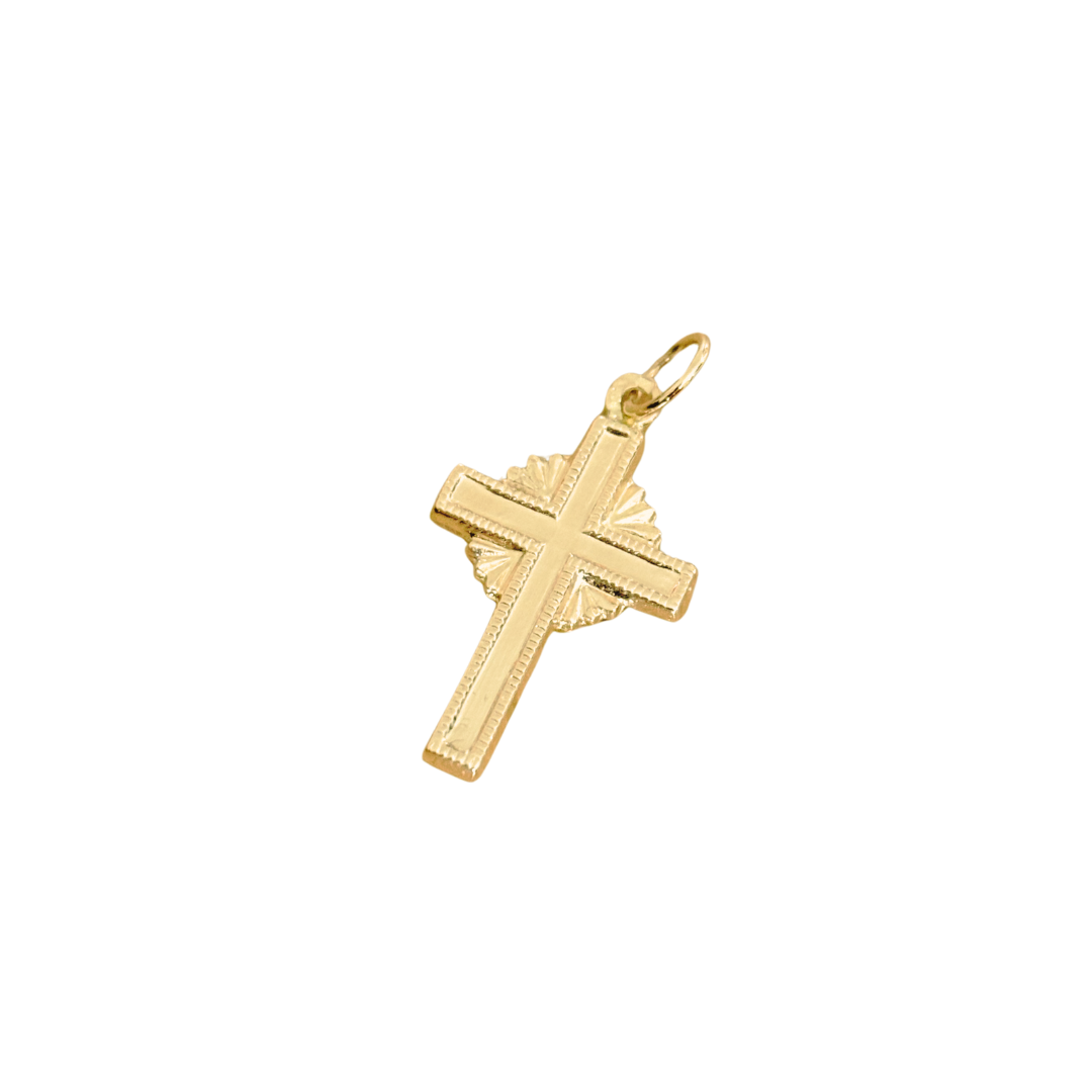 Pendentif Croix - Or Jaune 750