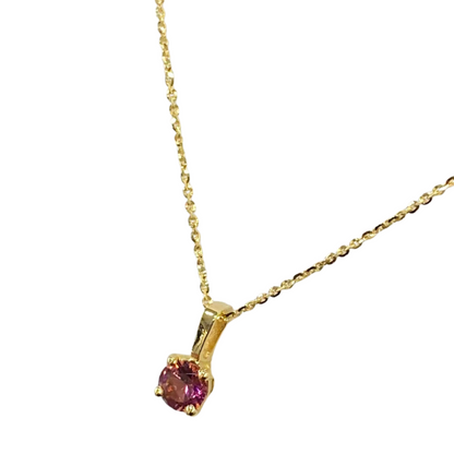 Collier Lapuna - Or Jaune 750 & Tourmaline