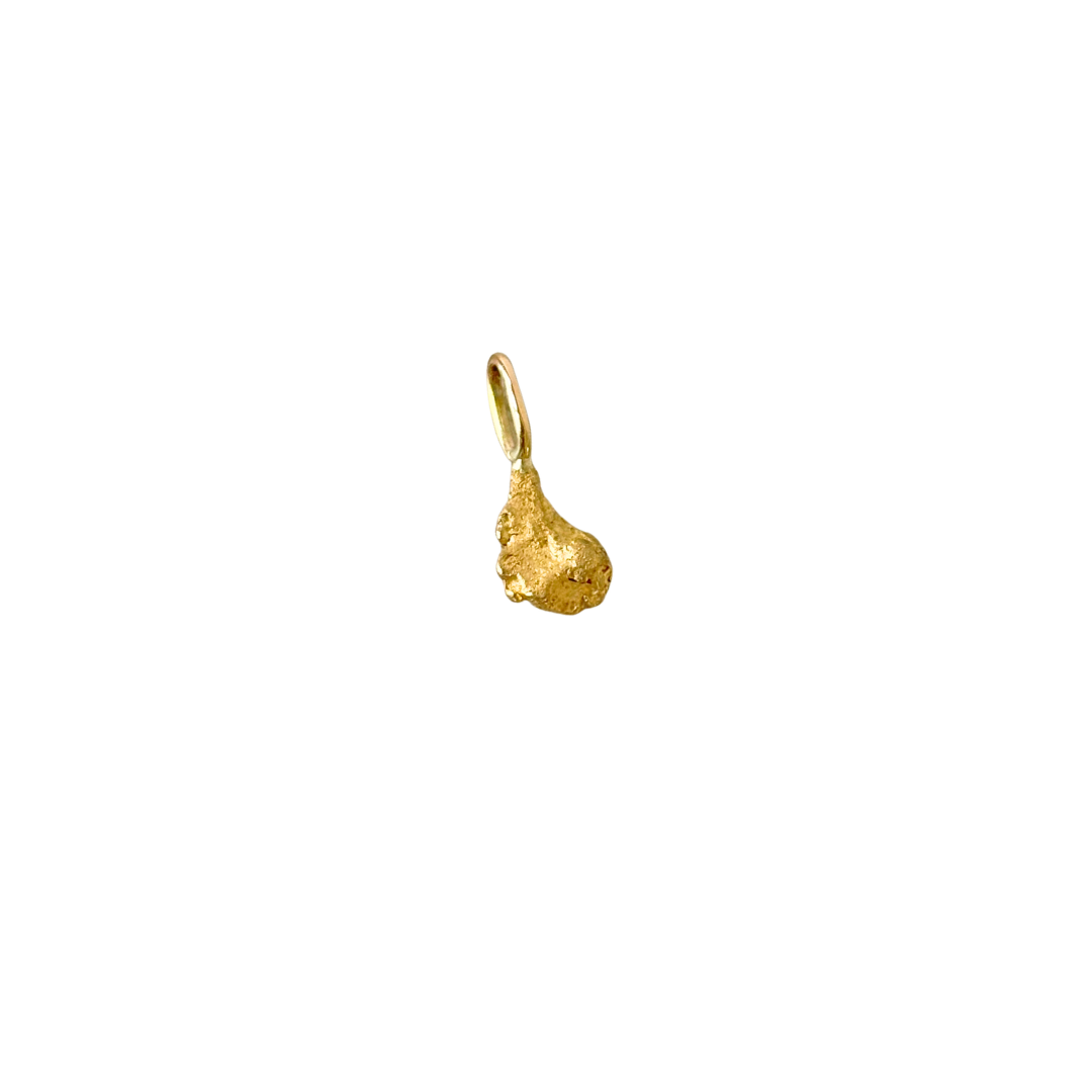 Pendentif Pépite Naturelle - Or Jaune 900