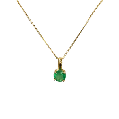 Collier Lapuna - Or Jaune 750 & Émeraude