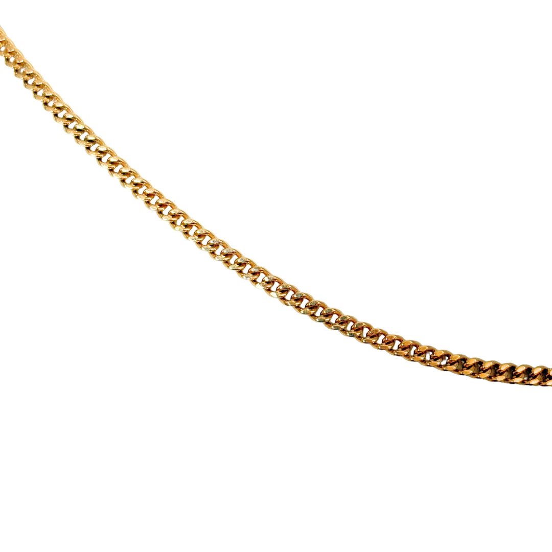 Chaîne Maille Gourmette - Or Jaune 750