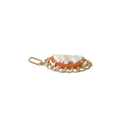 Pendentif Camée Vintage - Or Jaune 750