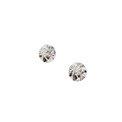 Boucles D'oreilles Vintage - Or Blanc 750 & Diamants