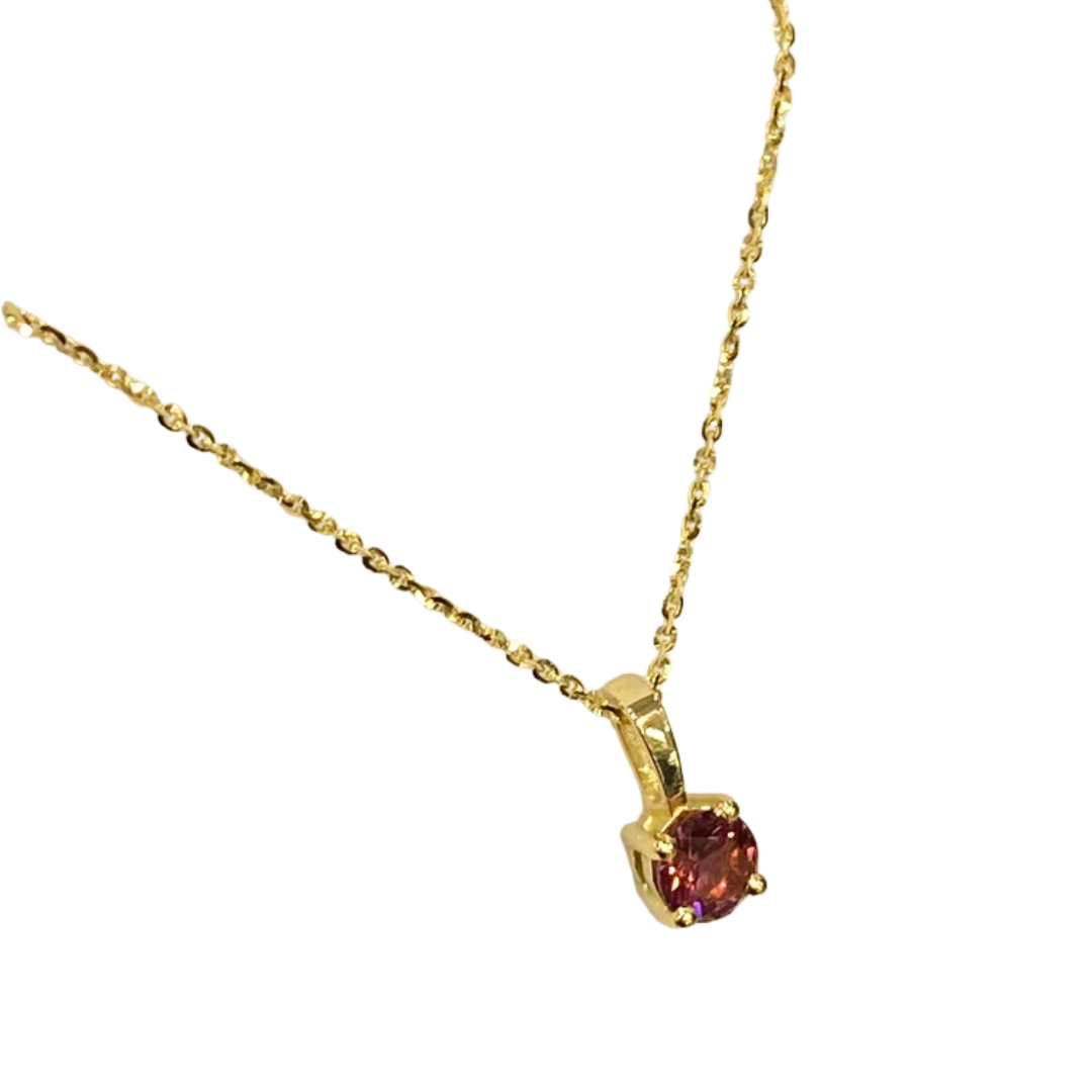 Collier Lapuna - Or Jaune 750 & Tourmaline