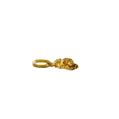 Pendentif Pépite Naturelle - Or Jaune 900