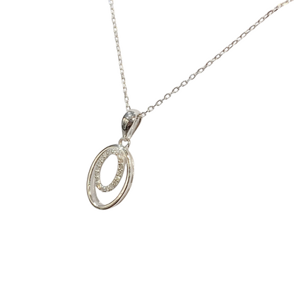 Necklace - 750 White Gold &amp; Diamonds