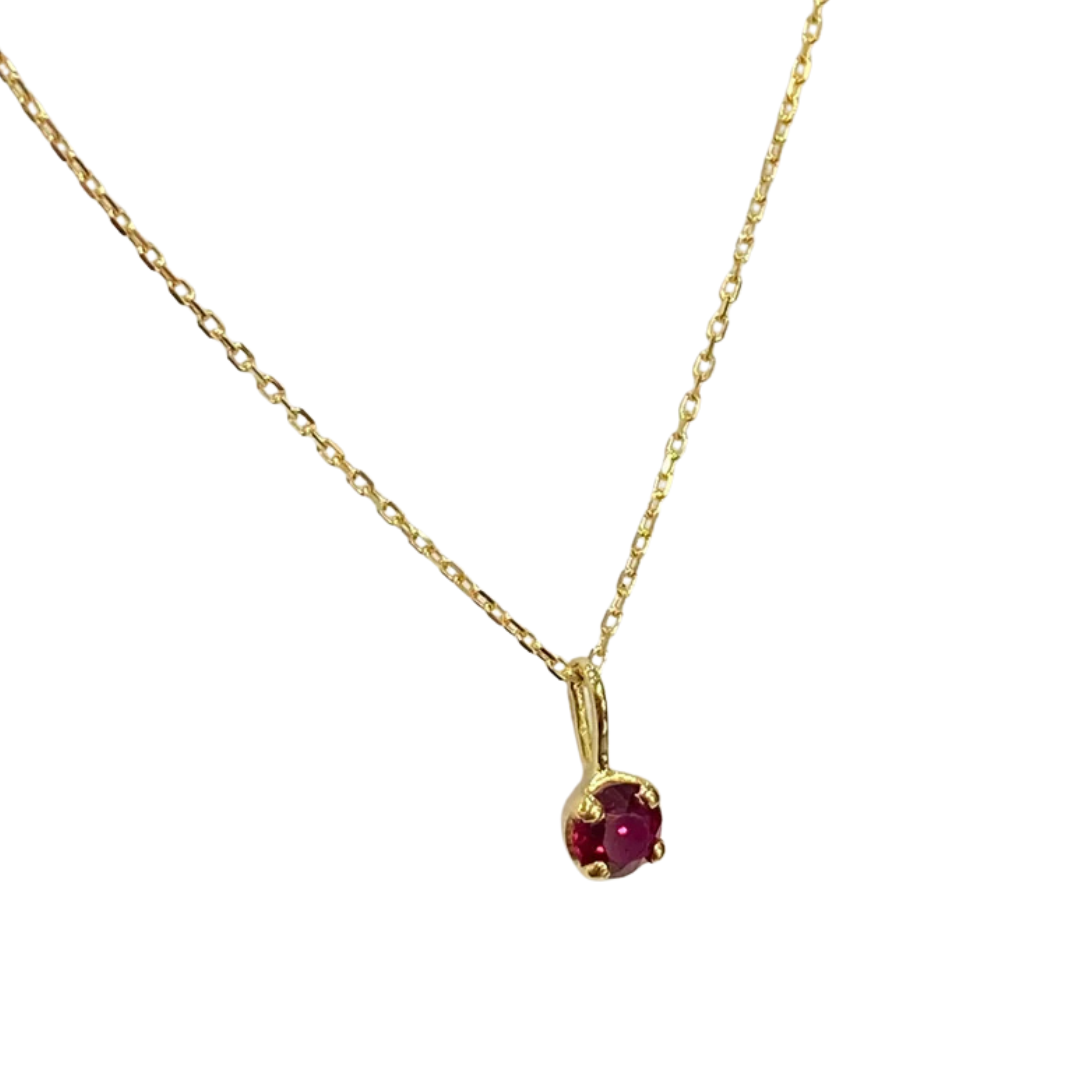 Collier Lapuna - Or Jaune 750 & Rubis