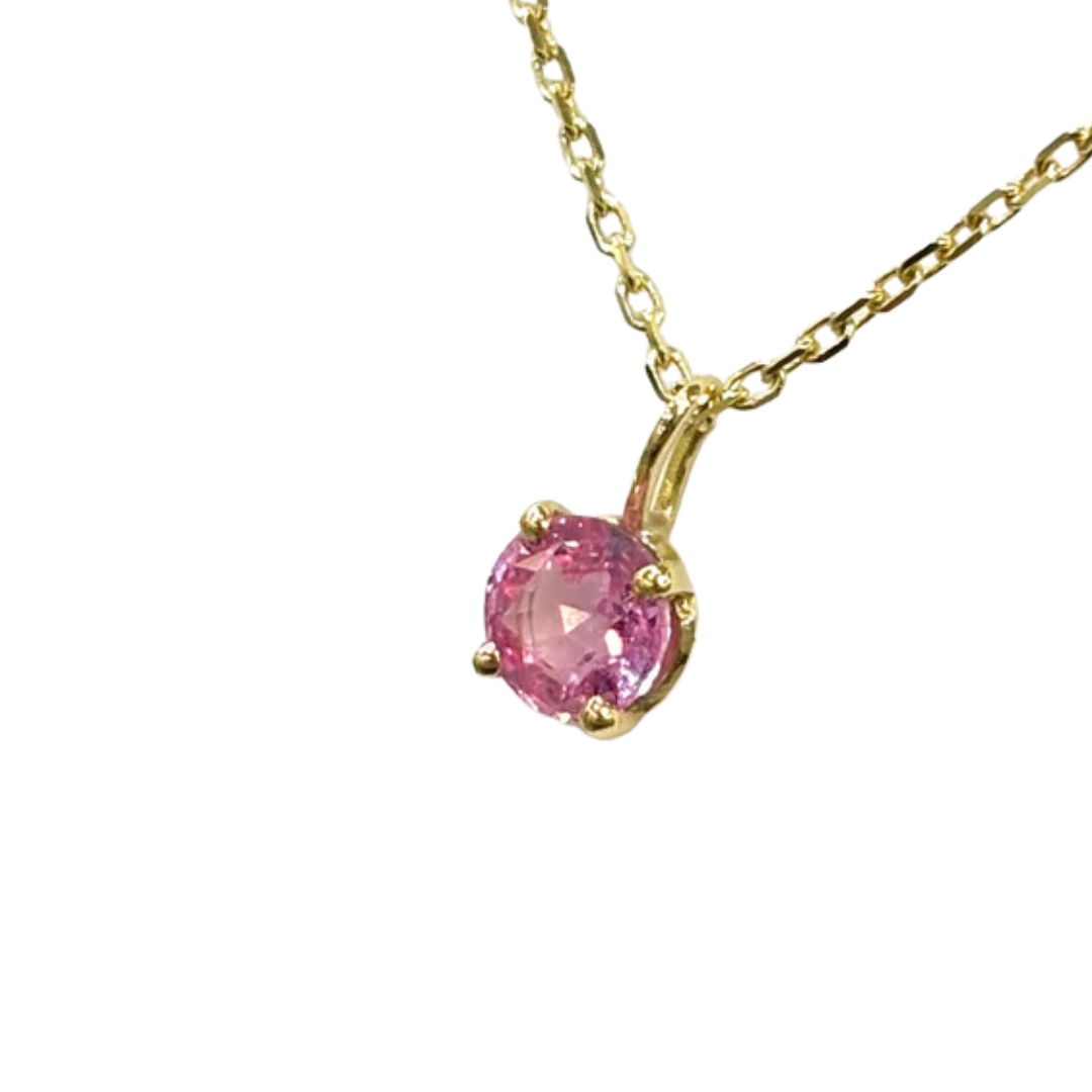 Collier Lapuna - Or Jaune 750 & Saphir Rose