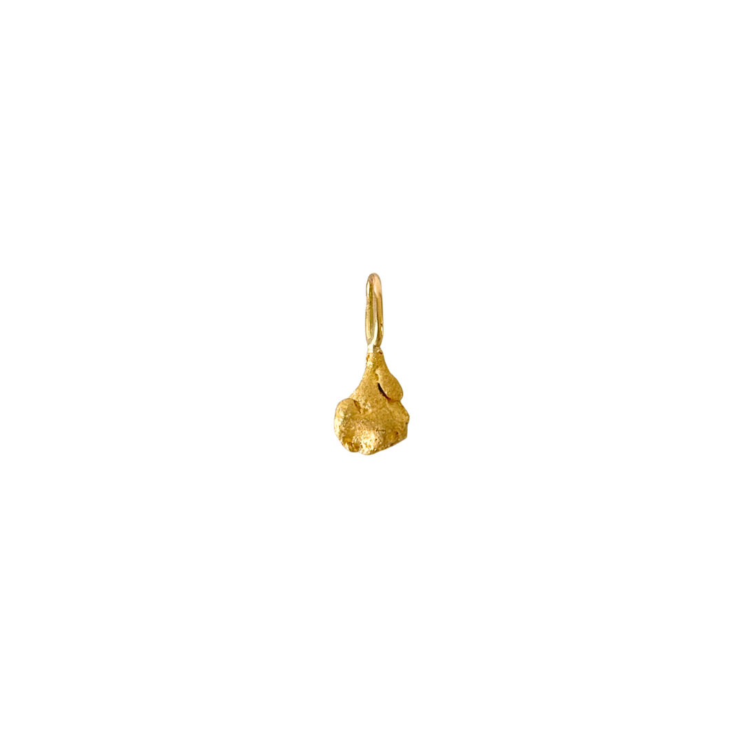 Pendentif Pépite Naturelle - Or Jaune 900