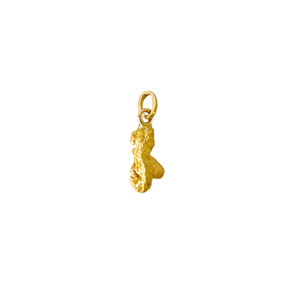 Pendentif Pépite Naturelle - Or Jaune 900