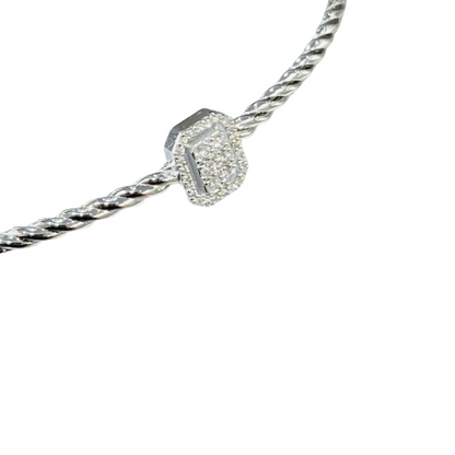 Bracelet - Or Blanc 750 & Diamants