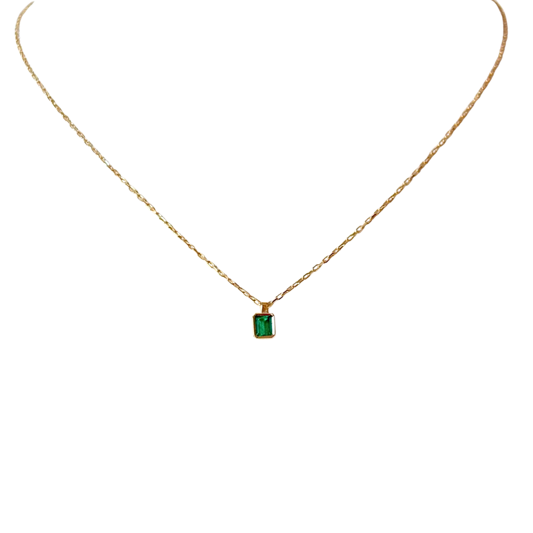 Collier Émeraude - Or Jaune 750