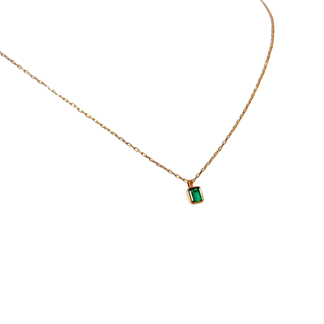 Collier Émeraude - Or Jaune 750