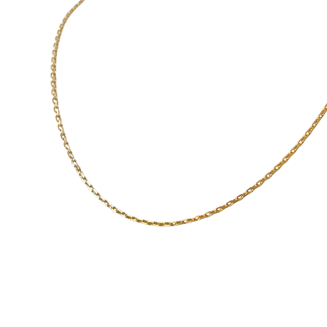 Chaîne Maille Forçat - Or Jaune 750