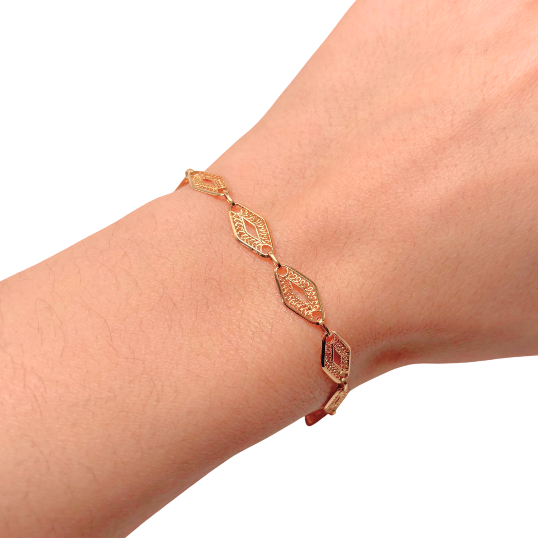 Bracelet Filigrane - Or Jaune 750