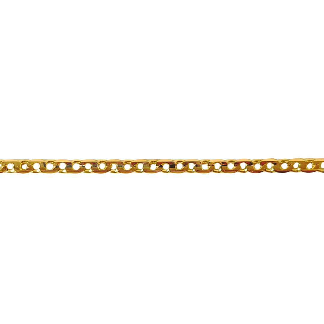 Chaîne Maille Gourmette - Or Jaune 750