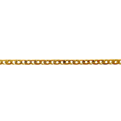 Chaîne Maille Gourmette - Or Jaune 750