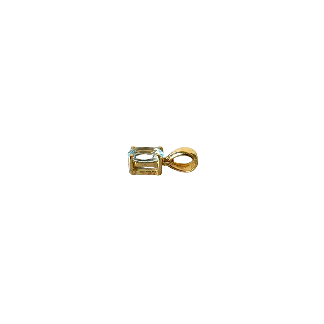 Pendentif - Or Jaune 750 & Topaze
