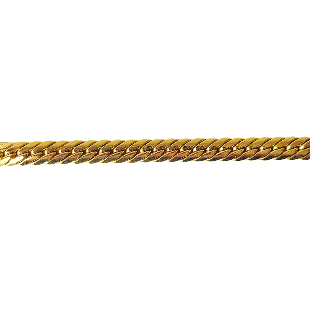 Chaîne Maille Gourmette - Or Jaune 750