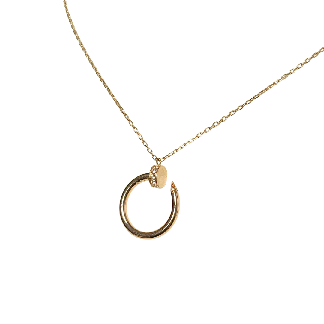 Collier Cartier Juste un Clou - Or Rose 750 & Diamants