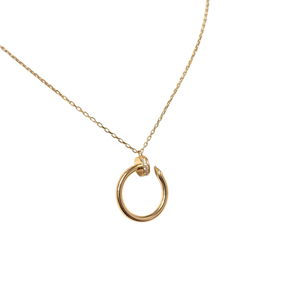 Collier Cartier Juste un Clou - Or Rose 750 & Diamants