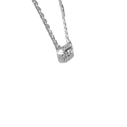 Collier Diamants - Or Blanc 750