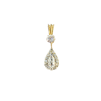 Pendentif Vintage - Or Jaune 750 & Diamants