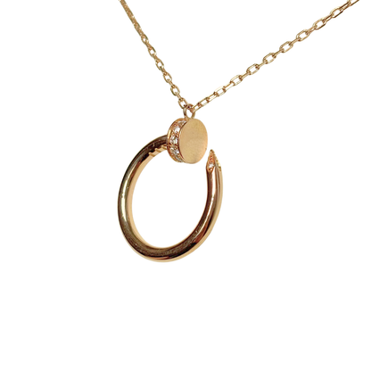 Collier Cartier Juste un Clou - Or Rose 750 & Diamants