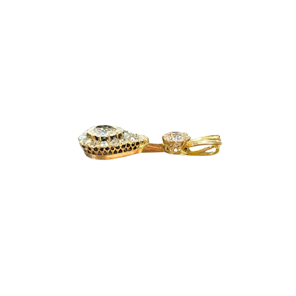 Pendentif Vintage - Or Jaune 750 & Diamants