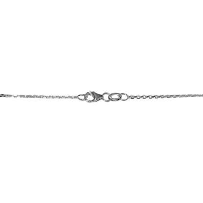 Collier Diamants - Or Blanc 750