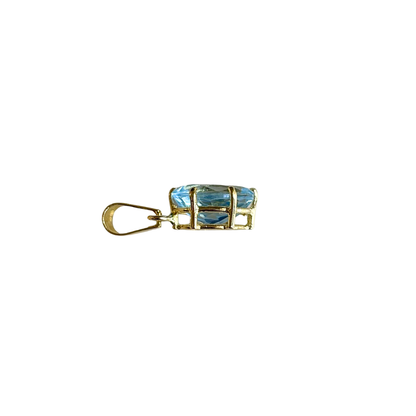 Pendentif Topaze - Or Jaune 750