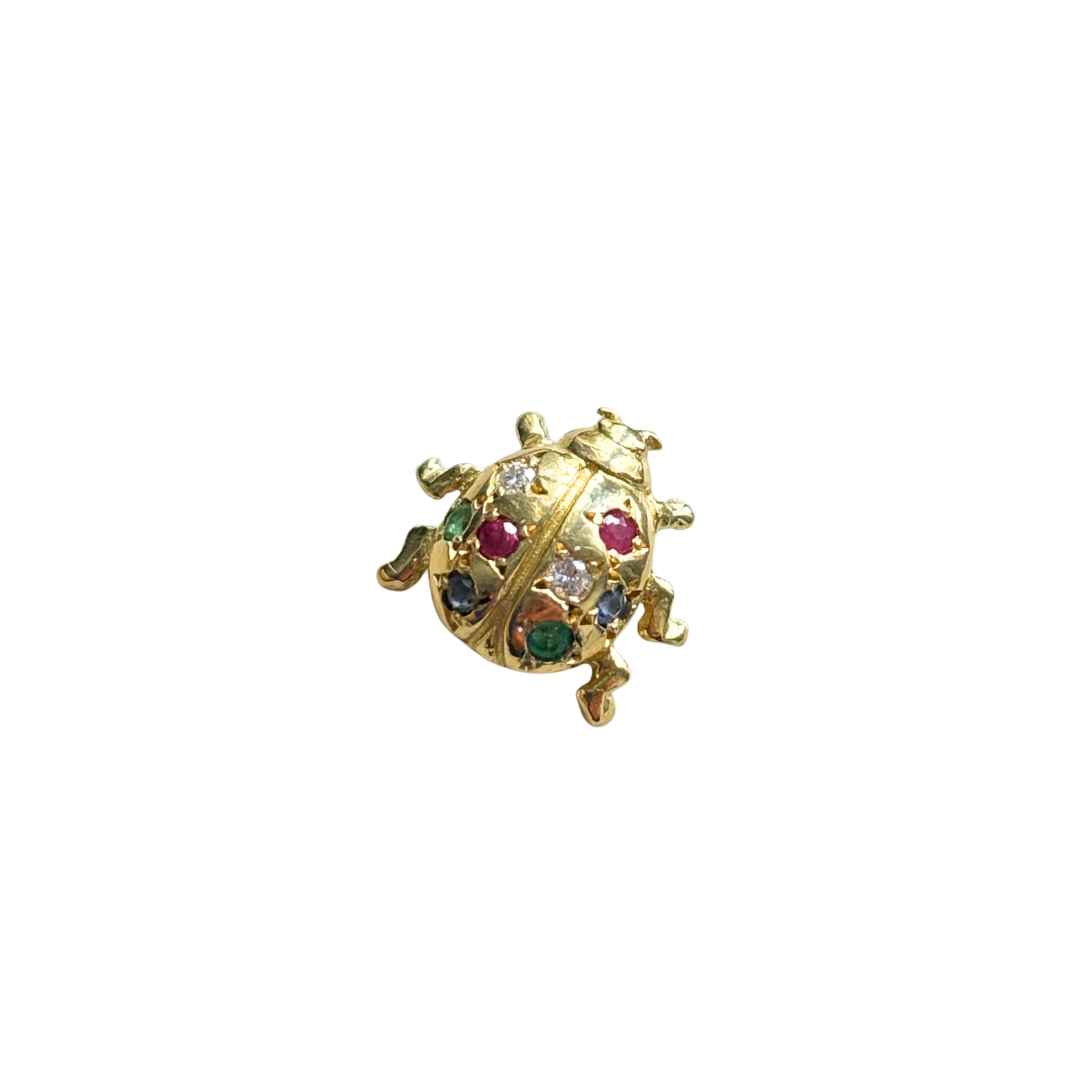 Pendentif Coccinelle - Or Jaune 750