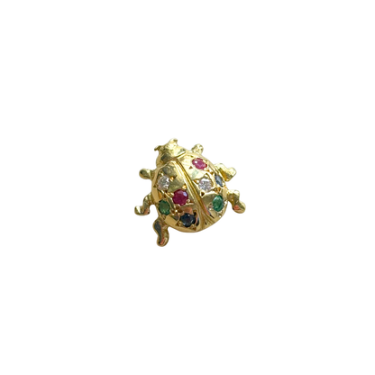 Pendentif Coccinelle - Or Jaune 750