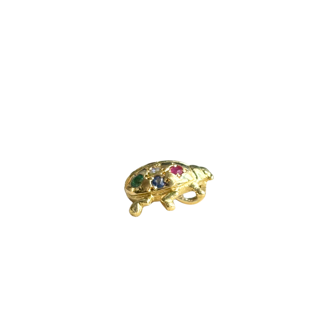 Pendentif Coccinelle - Or Jaune 750