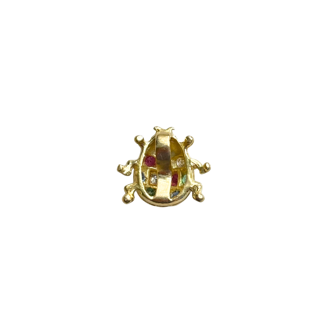 Pendentif Coccinelle - Or Jaune 750