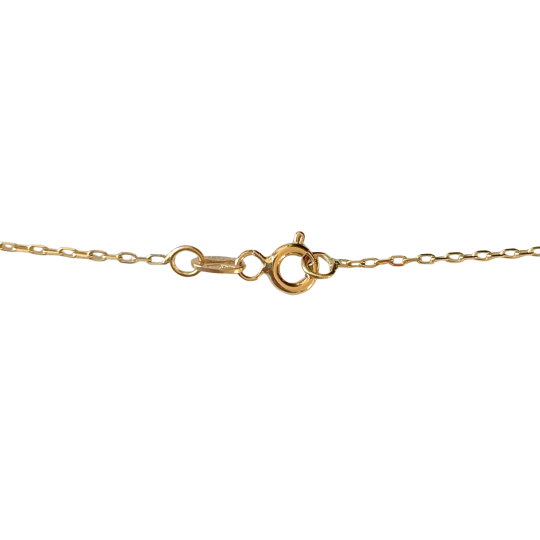 Collier Solitaire - Or Jaune 750 & Diamant
