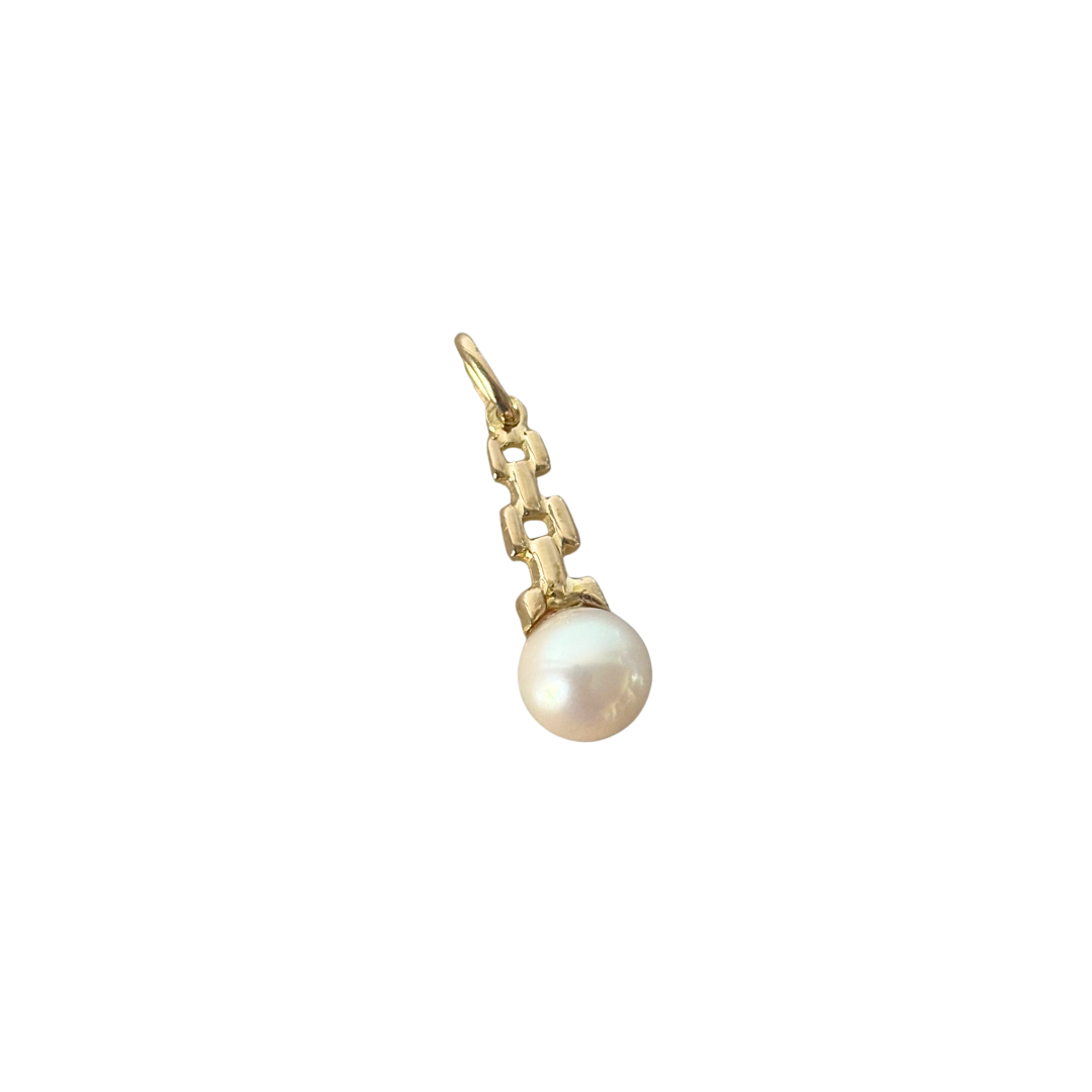 Pendentif Vintage - Or Jaune 750 & Perle