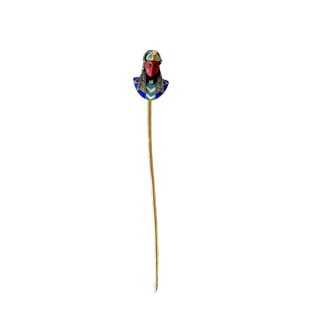Broche Vintage Égypte - Or Jaune 750