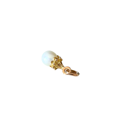 Pendentif Perle Vintage - Or Jaune 750 & Perle